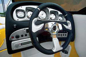 The 2240 wheel and dash carry a high-performance styling.
