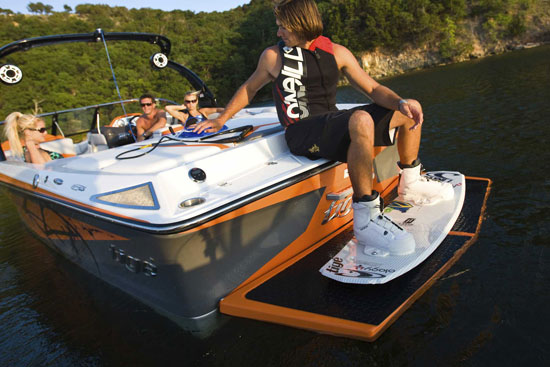 The RZ4's platform makes a perfect launch pad.