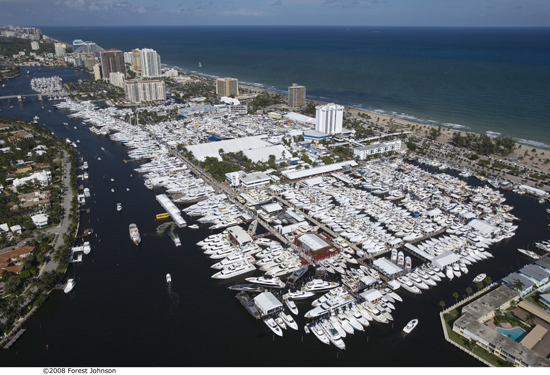 The Fort Lauderdale boat show covers every square inch of waterfront and is a great opportunity to check out what's new.