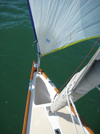 An uncomplicated deck layout includes the "C.K.L."