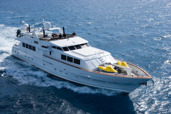 The well-known megayacht Java will go to auction if not sold by 3pm on November 2.