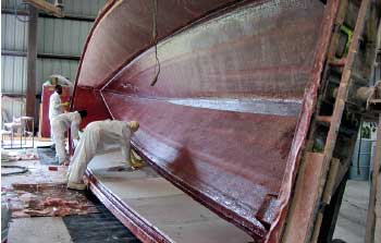 Herndon believes in building rugged and durable boats that will stand the test of time.