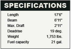 Bayliner 170 OB specifications