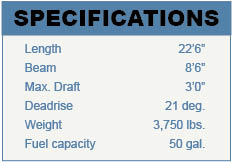 Bayliner 235 BR specifications