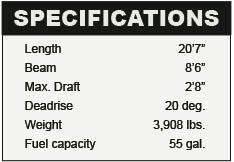 Bayliner 217 SD specifications