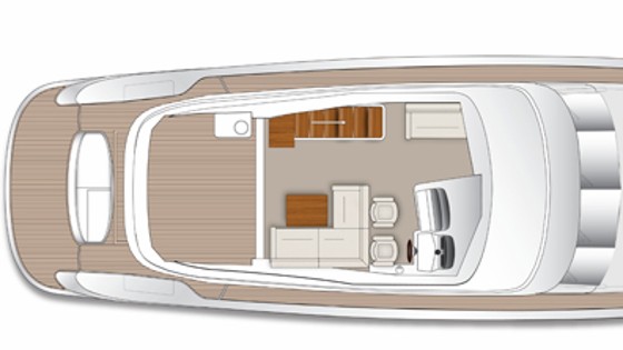 fly bridge yachts