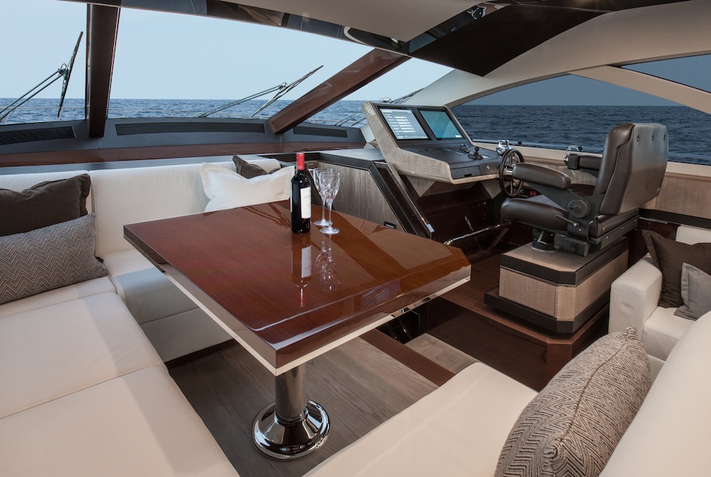 dinette at the helm