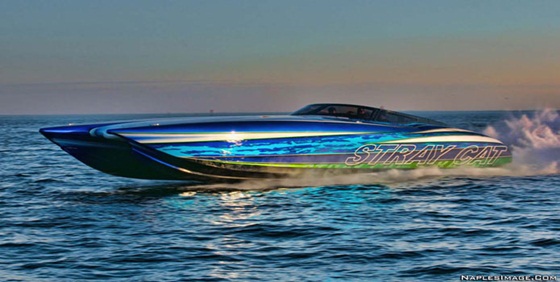 Statement Mercury Racing 1350-powered 50-foot cat