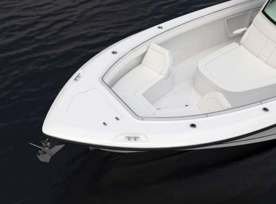 bow of whaler 350