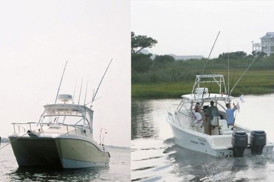 Power Cat Versus Monohull: Which is the Better Fishing Boat?