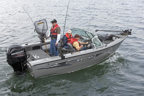 big fish on big water. The Lund SportTrak system mounts accessories ...