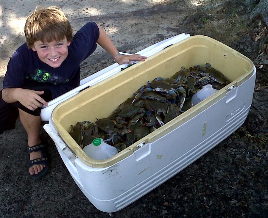Crabbing 101: Trot Line, Pull Traps, and Chicken Necking 