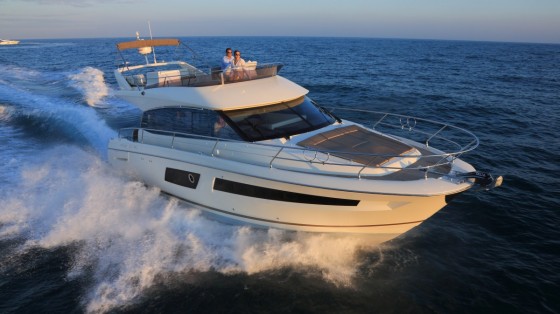 prestige 450 flybridge running