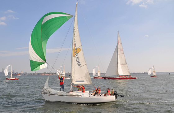 J/24s and American Eagle J24-12-meter