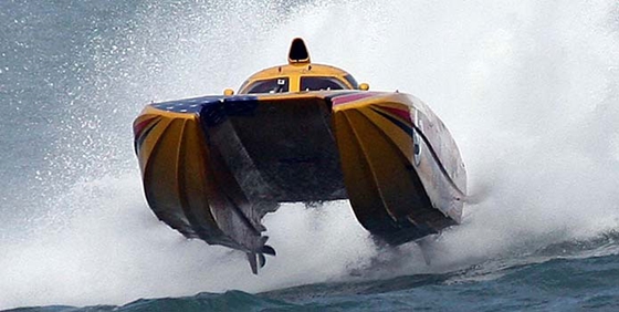 WHM Motorsports is one the two favorites to take the title in the Superboat class. Photo by Jeff Gerarrdi/FreezeFramevideo.net.