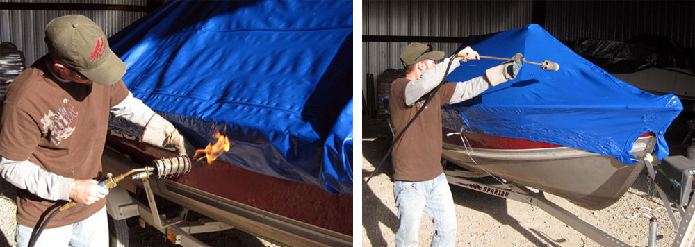 Tips on How to Shrink Wrapping a Boat In Winter Boat 