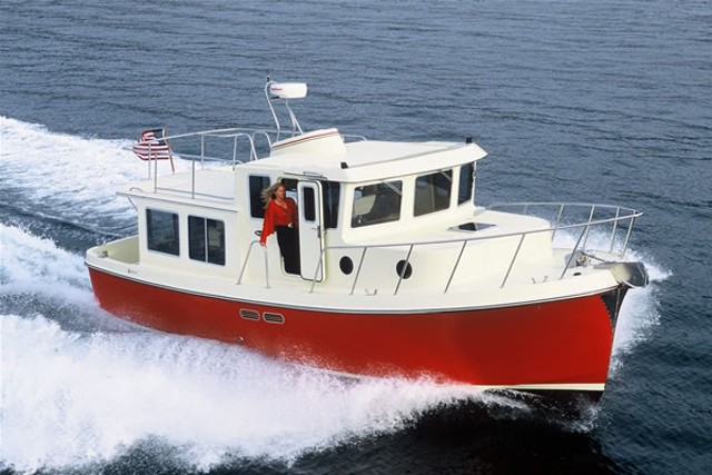 American Tugs 365 Cruising Pocket Trawler Style Boats Com