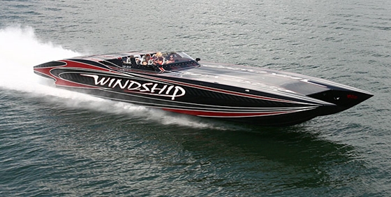The well-known owner of this stunning catamaran, John Woodruff, helped raise $250,000 for local charities during the Pirates of Lanier Poker Run.