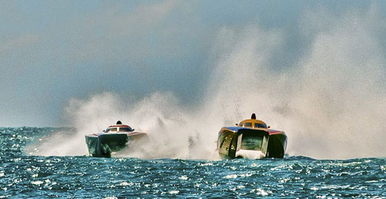 The largest it’s been in recent years, the Superboat class could be even bigger this year. Photo by Jay Nichols.