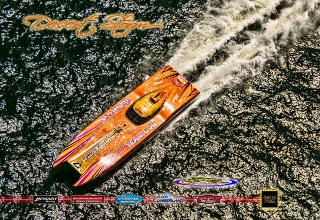 A photo of the Desert Storm event on Lake Havasu, AZ.