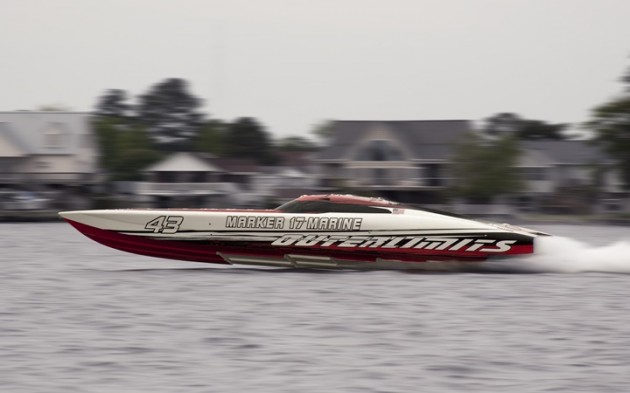Earlier this year, an Outerlimits SV 43 claimed the title of “World’s Fastest V-Bottom” by running more than 180 mph.