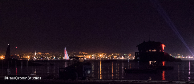Newport finish of Volvo Ocean Race