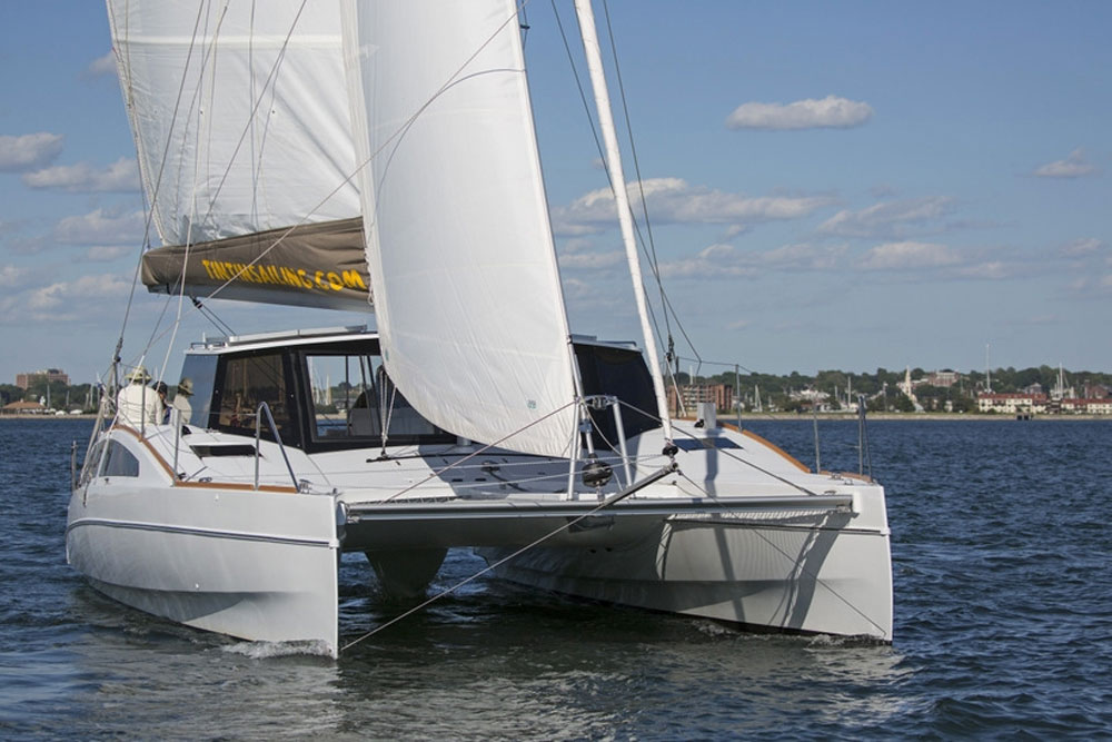 Maine Cat 38 Review - boats.com