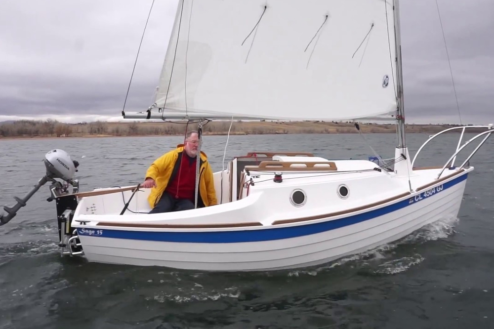 single person sailboat for sale