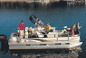 2008 Tracker PARTY BARGE 21 Signature Series, Port Charlotte, Florida 