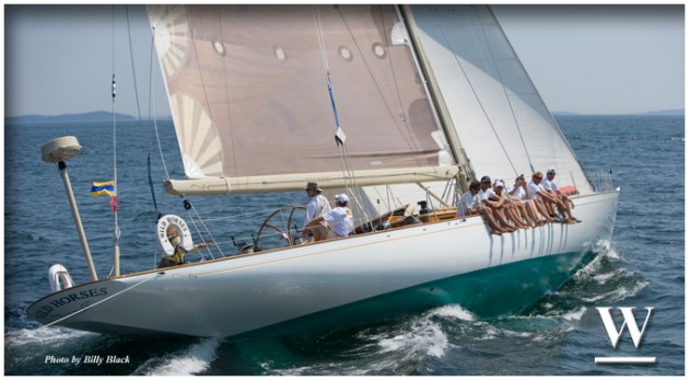 The W Class yacht Wild Horses.