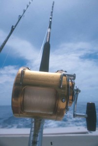 Big tackle is required for big blue marlin. Photo by Chris Dummit. 