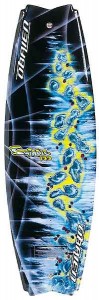 O'Brien's Swindle is among the top swallow-tail wakeboards on the market.