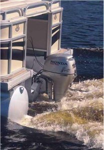 Honda 9.9 HP Four-stroke Outboard with Power Thrust