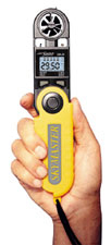 The Skymaster SM-28 Weather Meter puts weather information at your fingertips.