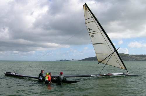 Sailrocket at Speed Week: 30 Knots!