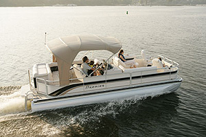 Premier's 235 Escapade can be had with two or three tubes and with an outboard or stern drive.