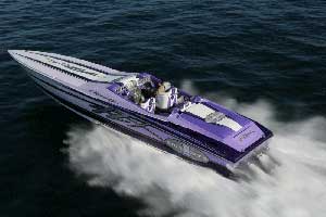 Cigarette 42X, High Performance in Rough Water