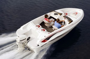 With two aboard, the SSV 170 topped out at 37 mph.