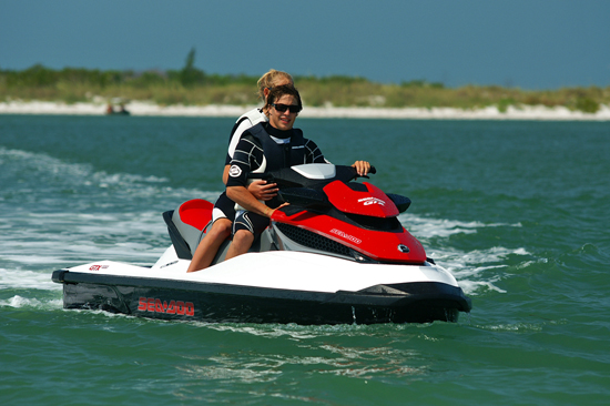 The new Sea-Doo GTX 155 is loaded with electronic technology, but this would be a great PWC even without the gizmos. 