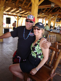 Bob Teague and his wife, Andrea.