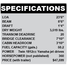 yamaha242-specifications