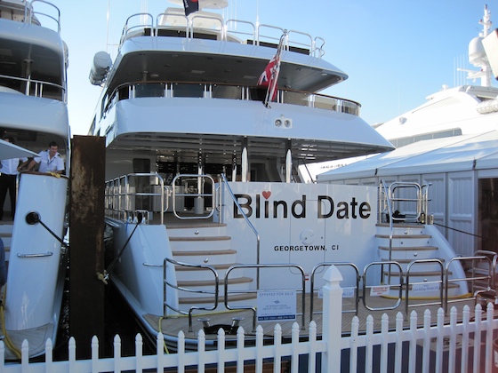 blind date yacht owner