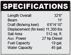 catalina320-specifications