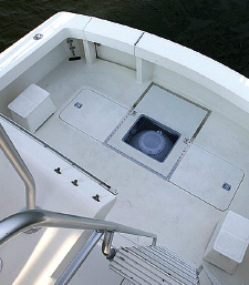 this 43-foot Viking sportfisherman, then took it on tour to show the benefits.