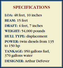 DeFever49 Specifications