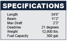 EdgeWater 335EX specifications