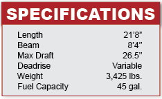 Mastercraft 215V specifications