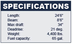 Chaparral 246SSi Specifications