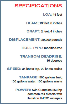 Talaria 44 Specifications