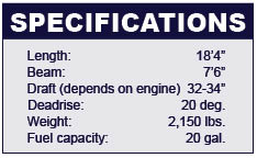 Ebbtide 188SE specifications